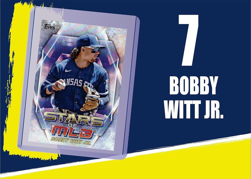 Chaser Bobby Witt Jr. (5) Assorted Baseball Cards Gift Pack - Kansas City Royals - Image 4